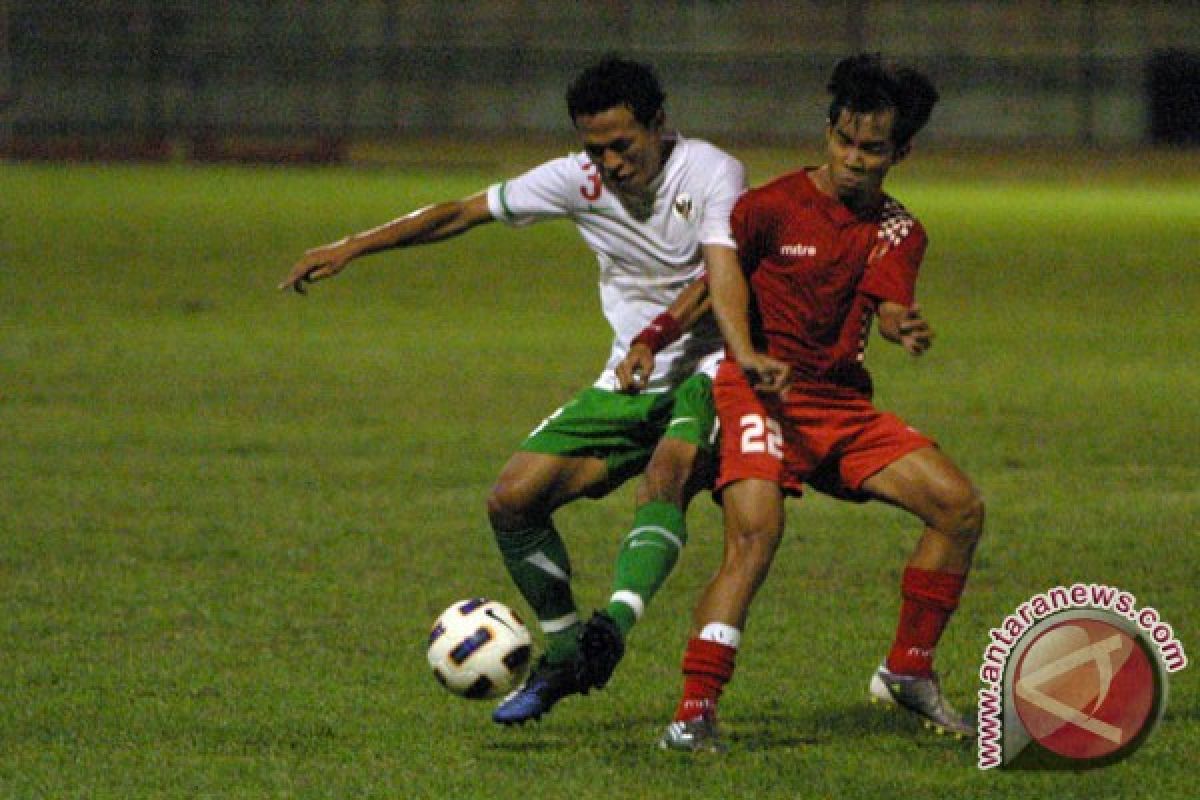 Timnas U-23 kalahkan Bali Devata 4-2