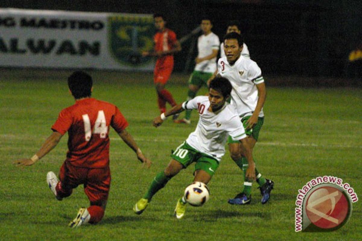 Timnas U-23 ditahan imbang Persiba Bantul