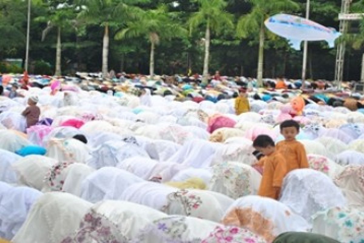 Shalat Idul Fitri di Tanjungpinang dipusatkan di Lapangan Pamedan