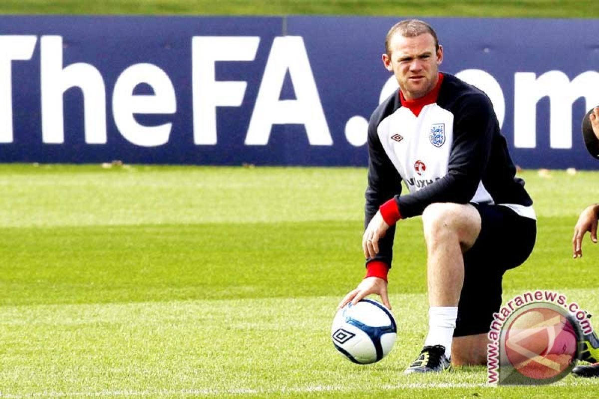 Rooney pimpin Inggris Hadapi Bulgaria