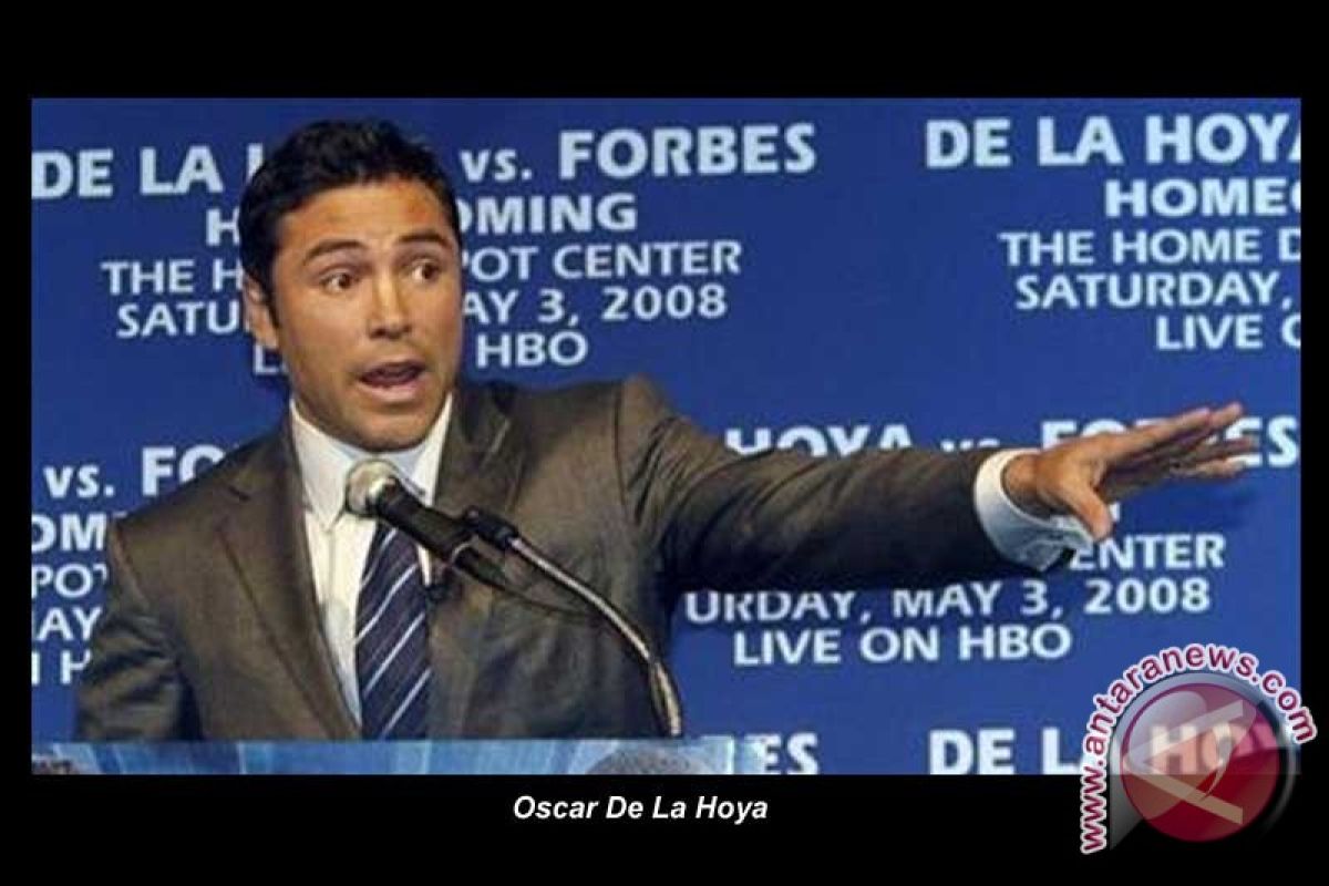 De La Hoya tetap ingin mundur