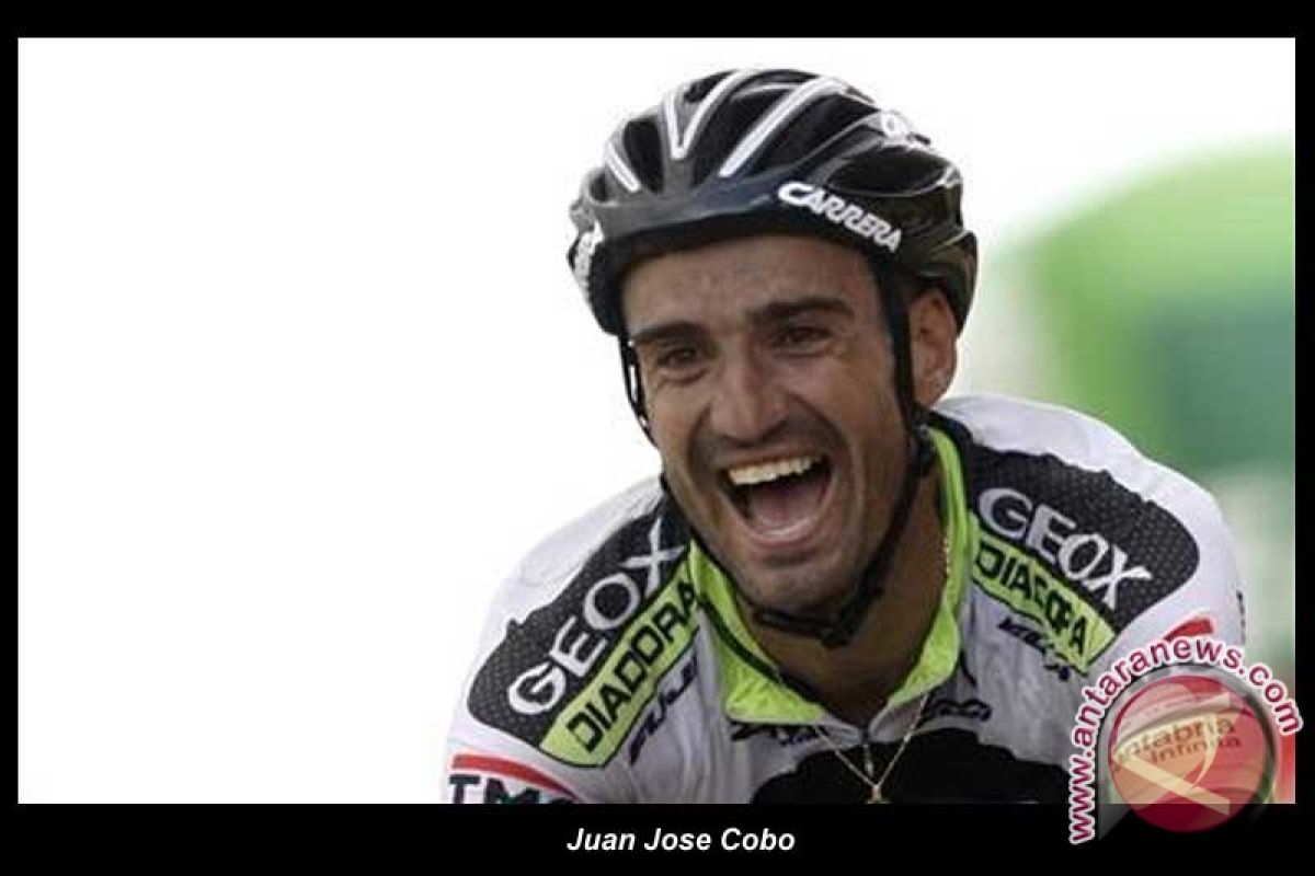 Cobo rebut etape dan pimpin tur Spanyol