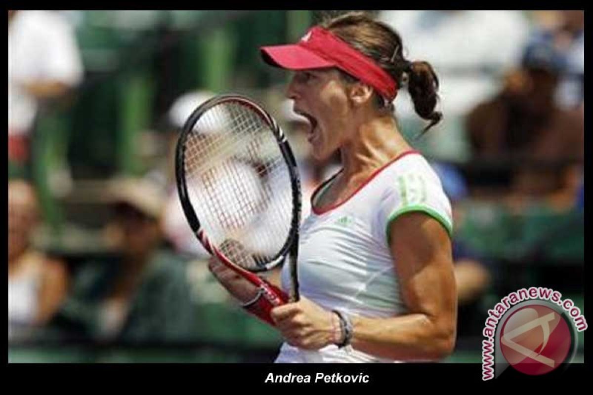 Singkirkan Bertens, Petkovic ke perempat final Prancis Terbuka