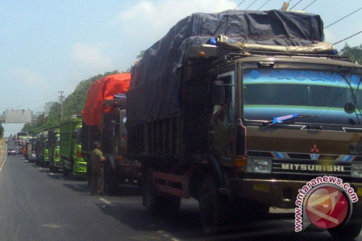 Jelang lebaran, truk dilarang melintas Lampung, Jawa dan Bali