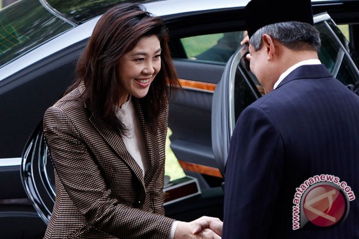 Yudhoyono sambut PM Thailand