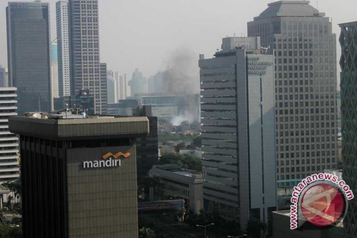 Kebon Kacang Jakarta terbakar