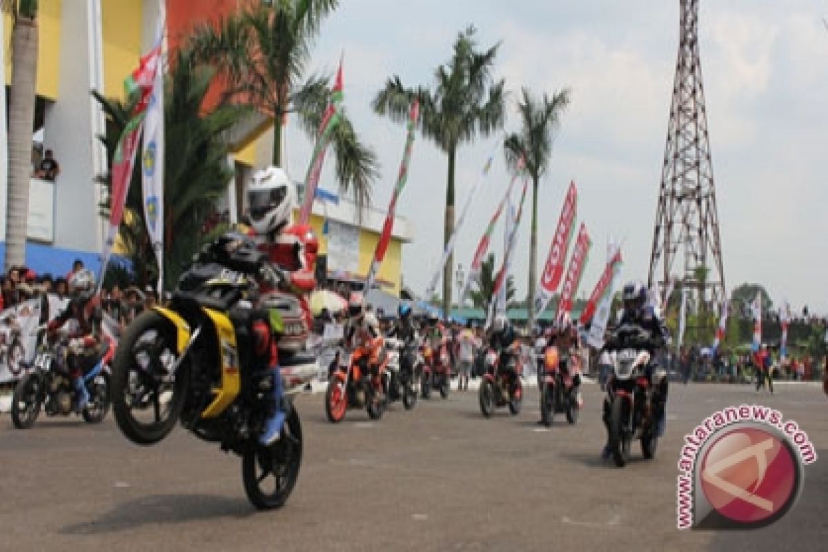 TVS Racing Team Unjuk Gigi  di Kejurnas MotorPrix Seri IV Region Kalimantan 