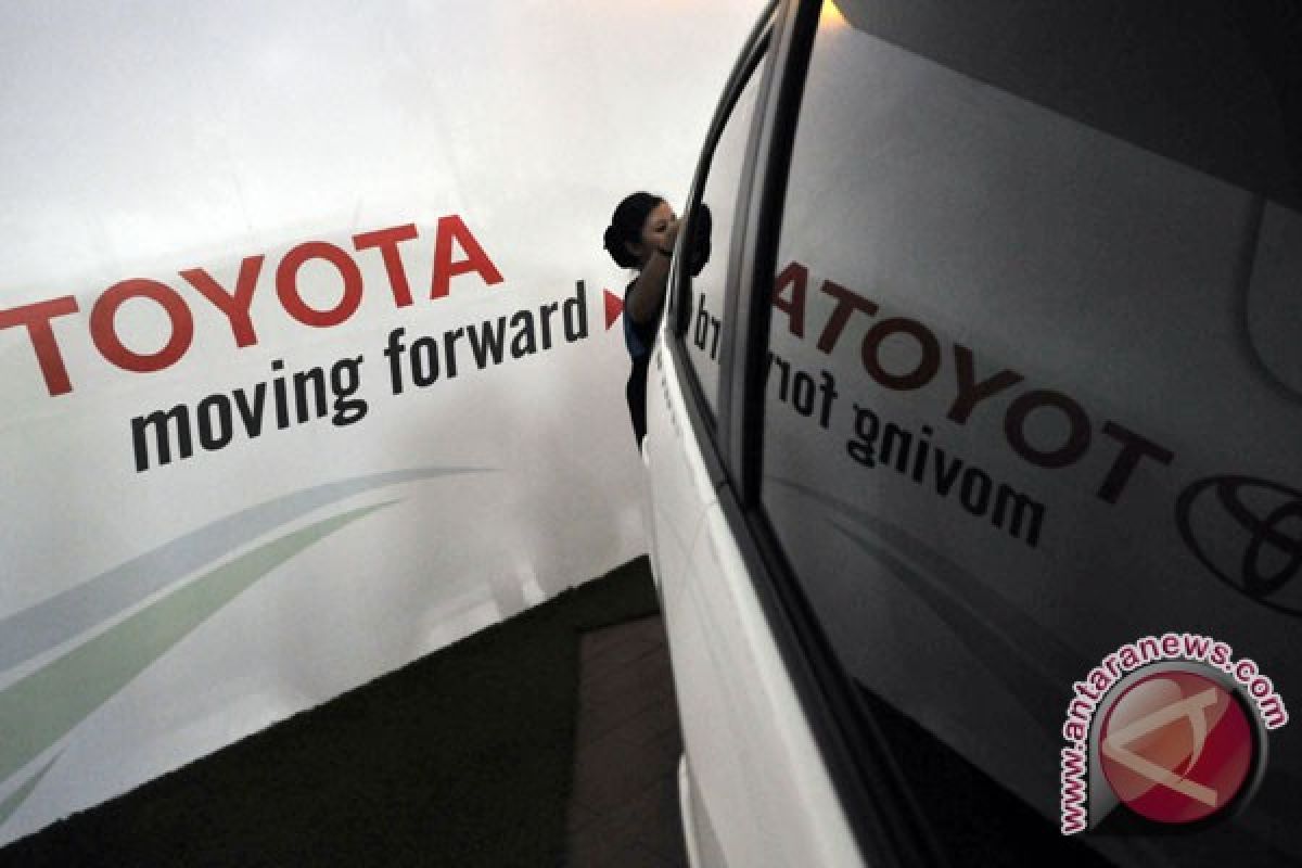 Penjualan mobil Toyota terus naik sejak awal 2014