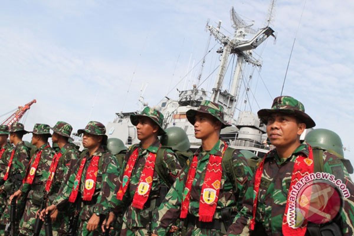 Pasukan TNI akan disebar ke luar Jawa