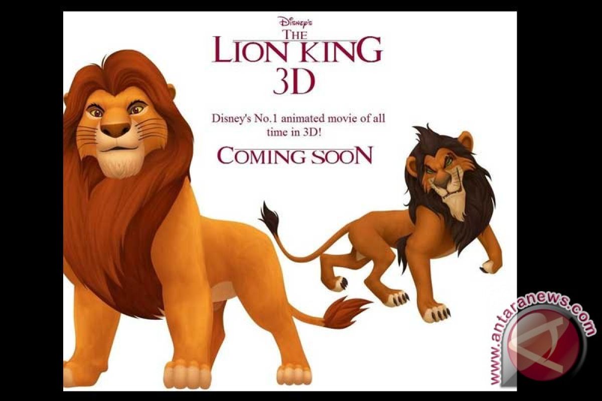 "Lion King 3D" puncaki box office Amerika Utara 