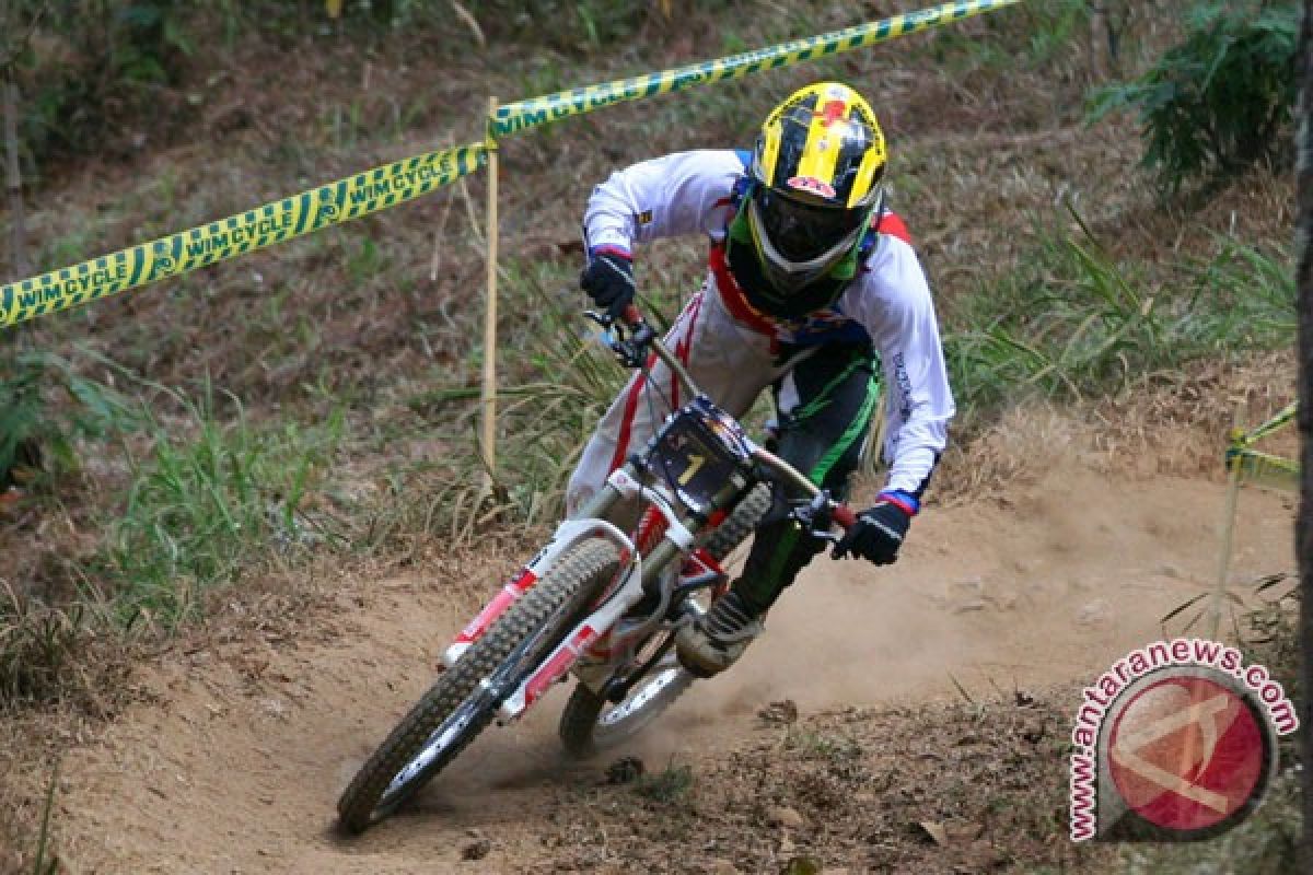 Indonesia incar emas balap sepeda downhill