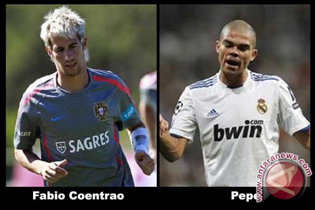 Pepe dan Coentrao istirahat