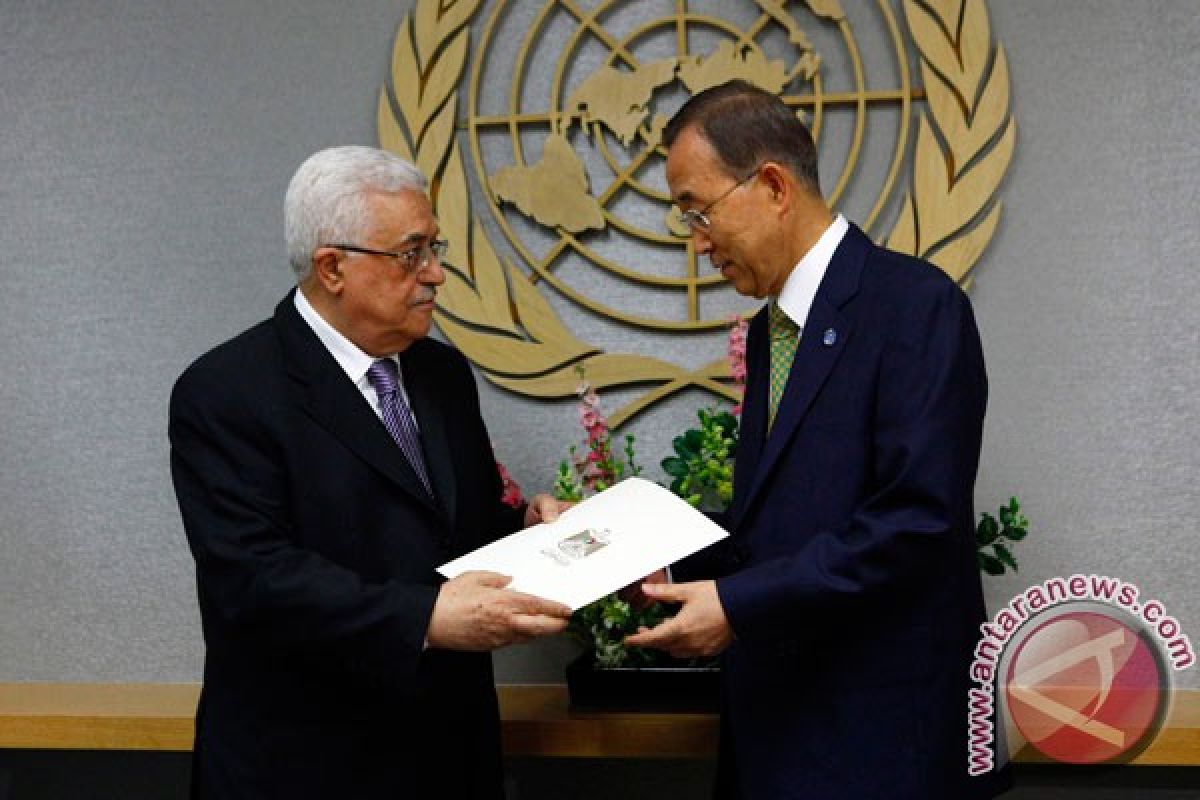 Abbas serahkan permohanan keanggotaan Palestina di PBB