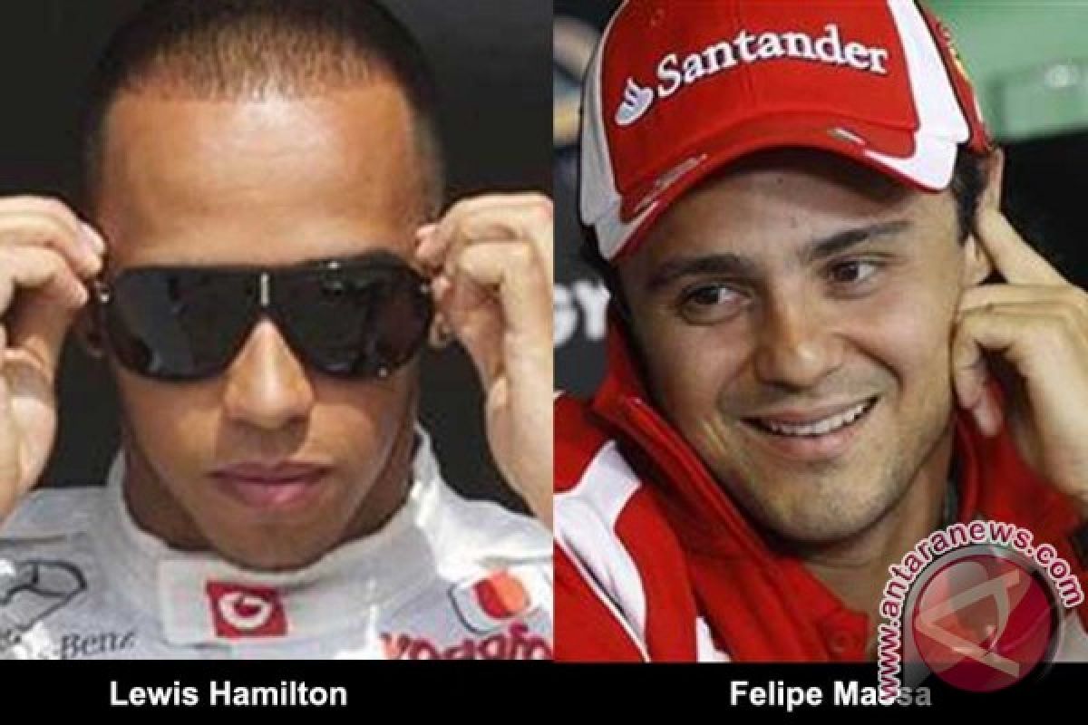 Massa dan Hamilton bertengkar