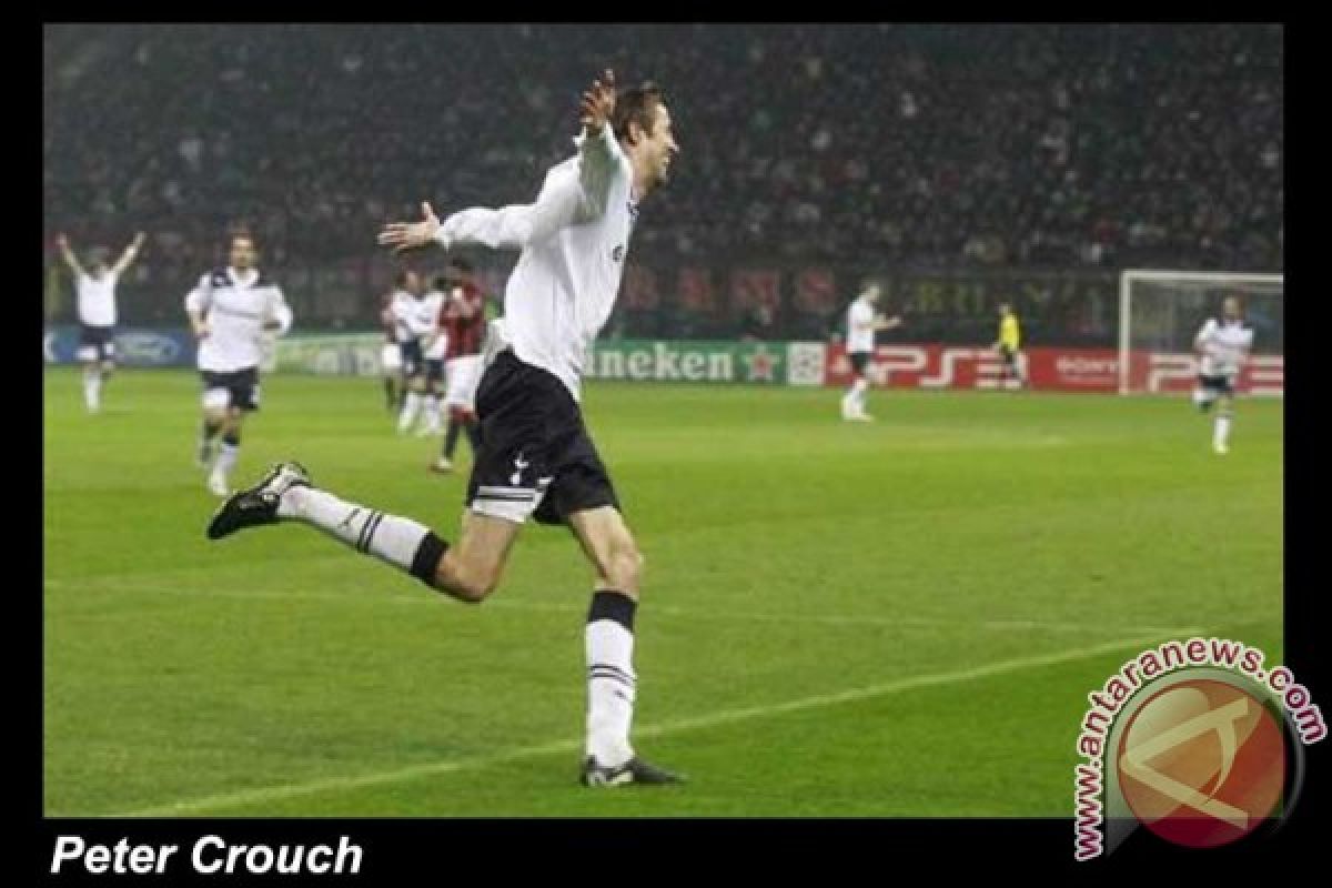 Crouch ancam Manchester United