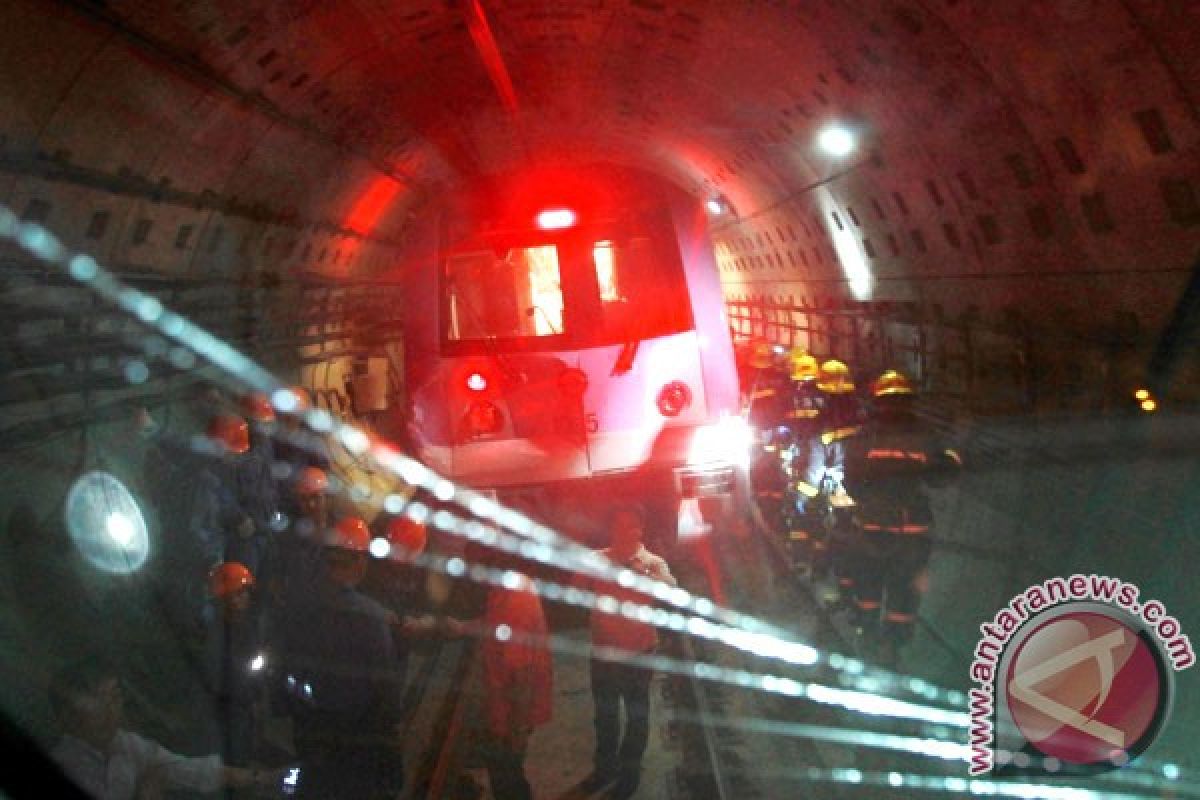 Kereta penumpang tabrakan di Beograd, 22 cedera