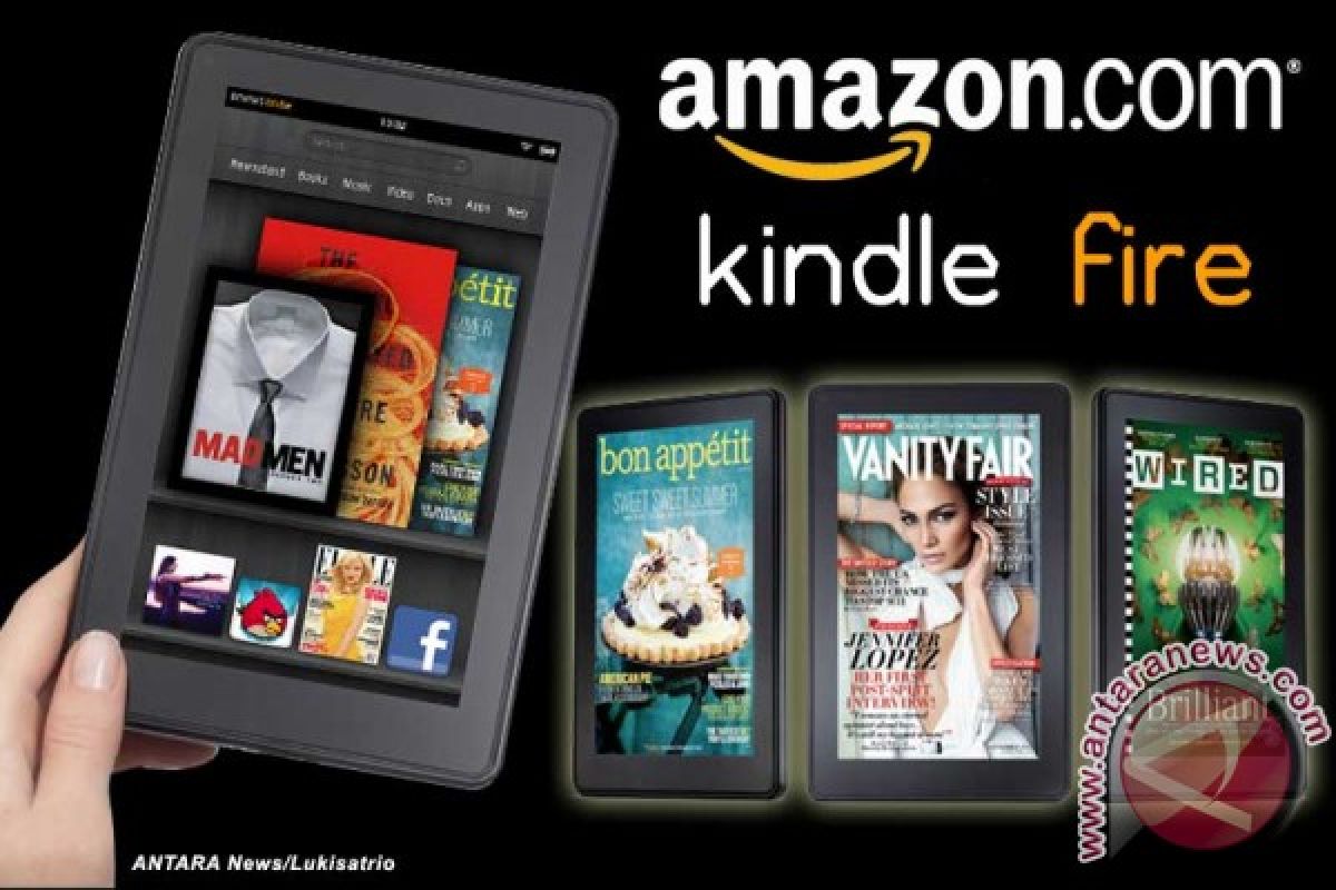 Amazon buat 5 juta Kindle Fire