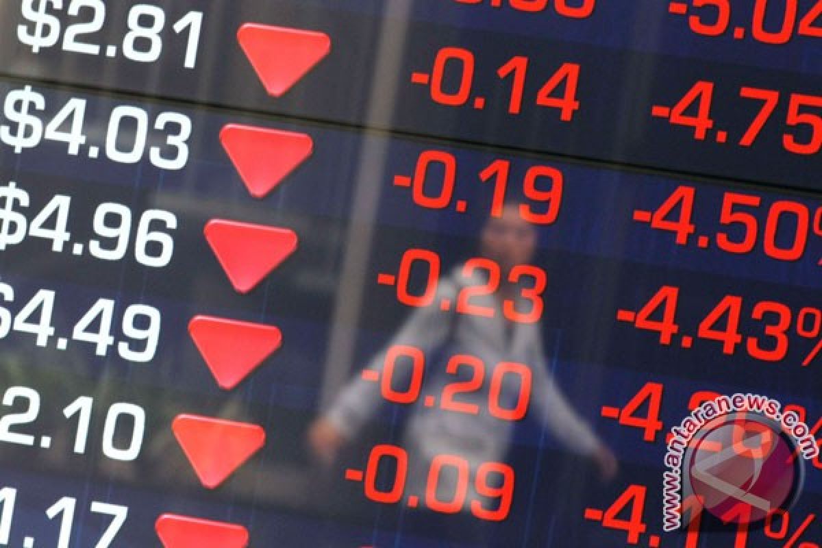 Pasar Aussie dibuka melemah terseret  saham keuangan dan sumber daya