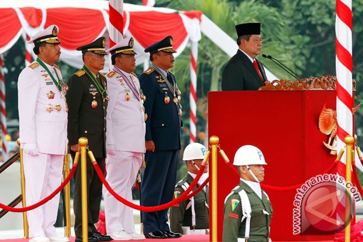 Presiden: TNI bantu Polri atasi terorisme 