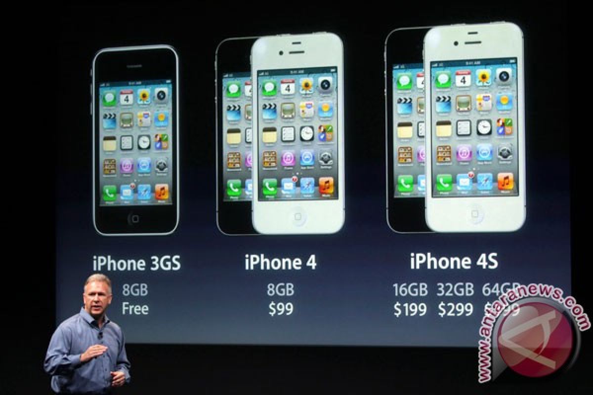 Baru sepekan, iPhone 4S sudah laku 4 juta unit