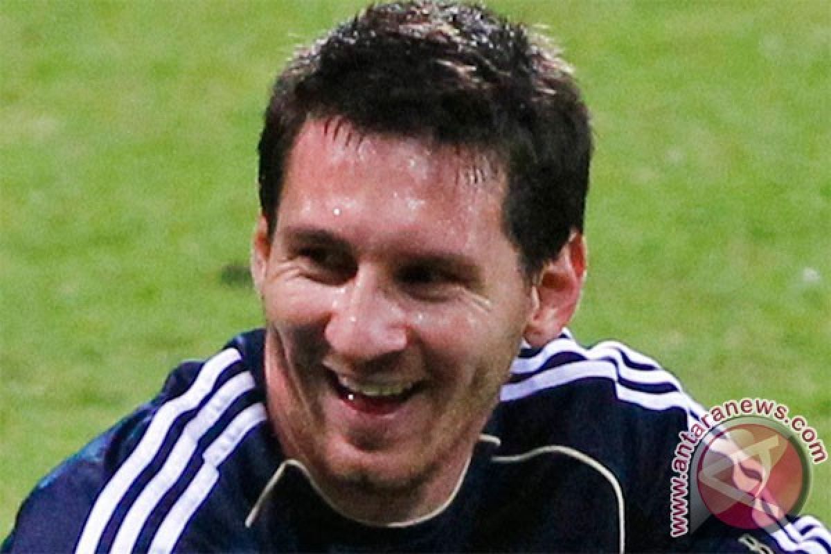 Messi terpilih sebagai olahragawan terbaik Argentina