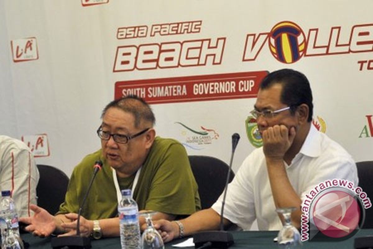 Asian Games (beach volleyball) - Indonesian men`s team defeats Hong Kong