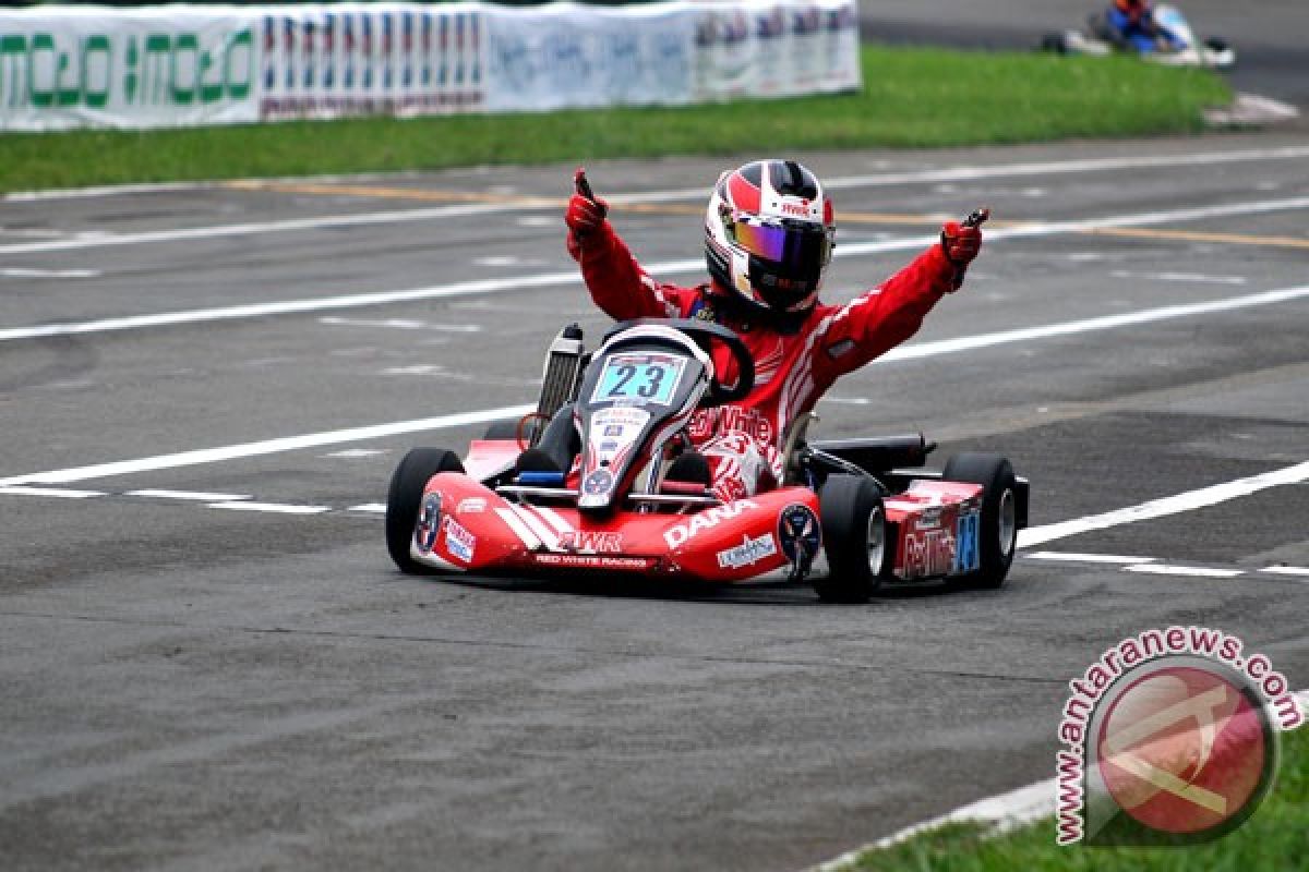 Pebalap belia Sumbar ikuti karting dunia