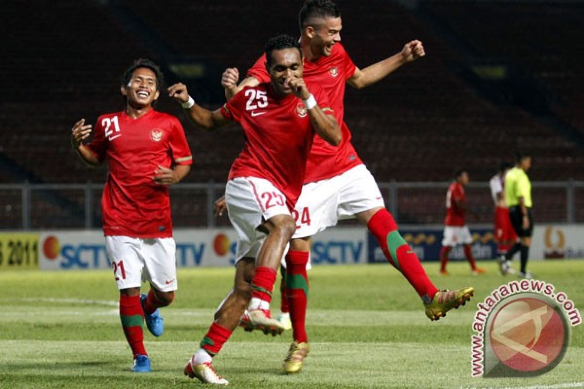 Timnas u-23 taklukkan Persikota 5-0 