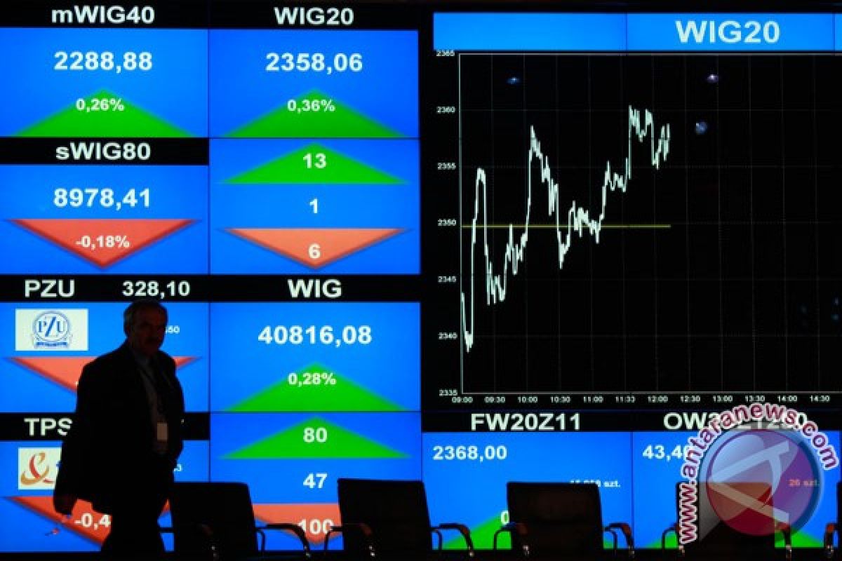 Bursa saham Argentina cetak rekor tertinggi baru