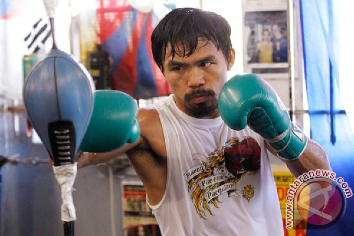 Pacquiao lebih ringan dari Mayweather