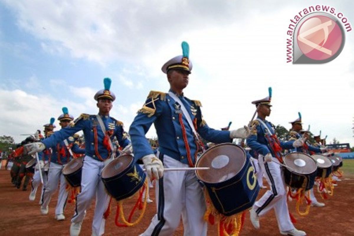 98 karbol Akademi TNI AU latihan terjun Para Dasar 