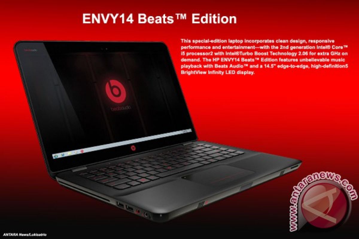 HP luncurkan Envy 14 dengan Beats Edition