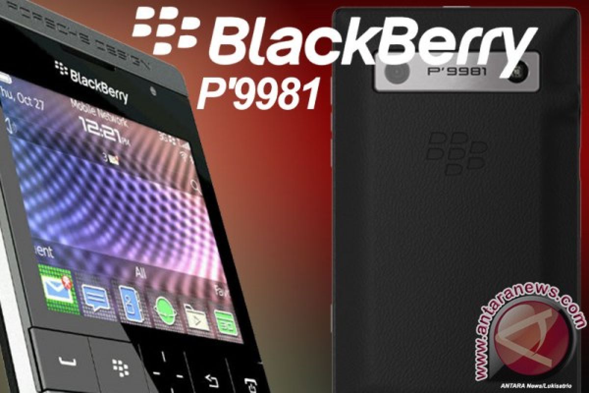 BlackBerry P'9981 rancangan Porsche