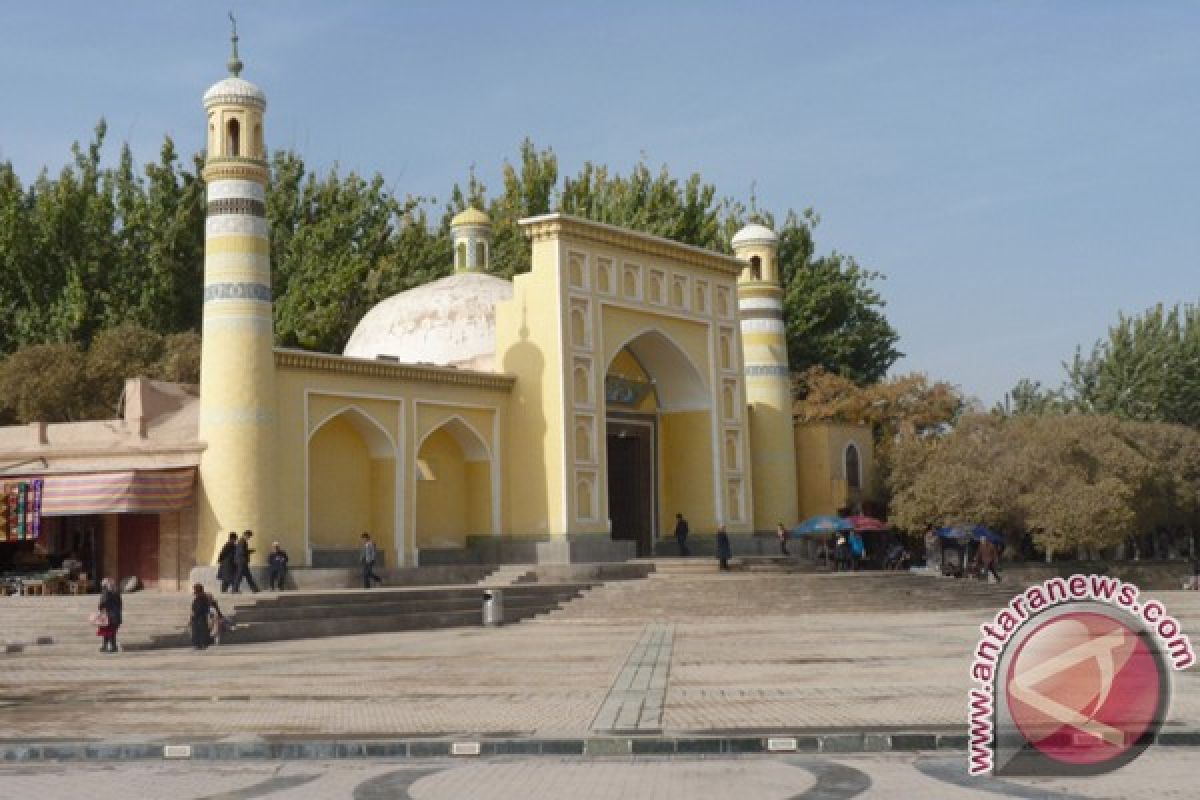 Muslim Kasghar, China, Salat Iduladha 7 November