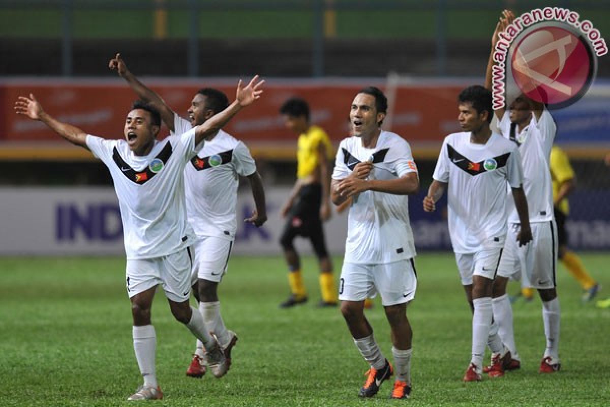 Brunei menyerah 1-2 dari Timor Leste