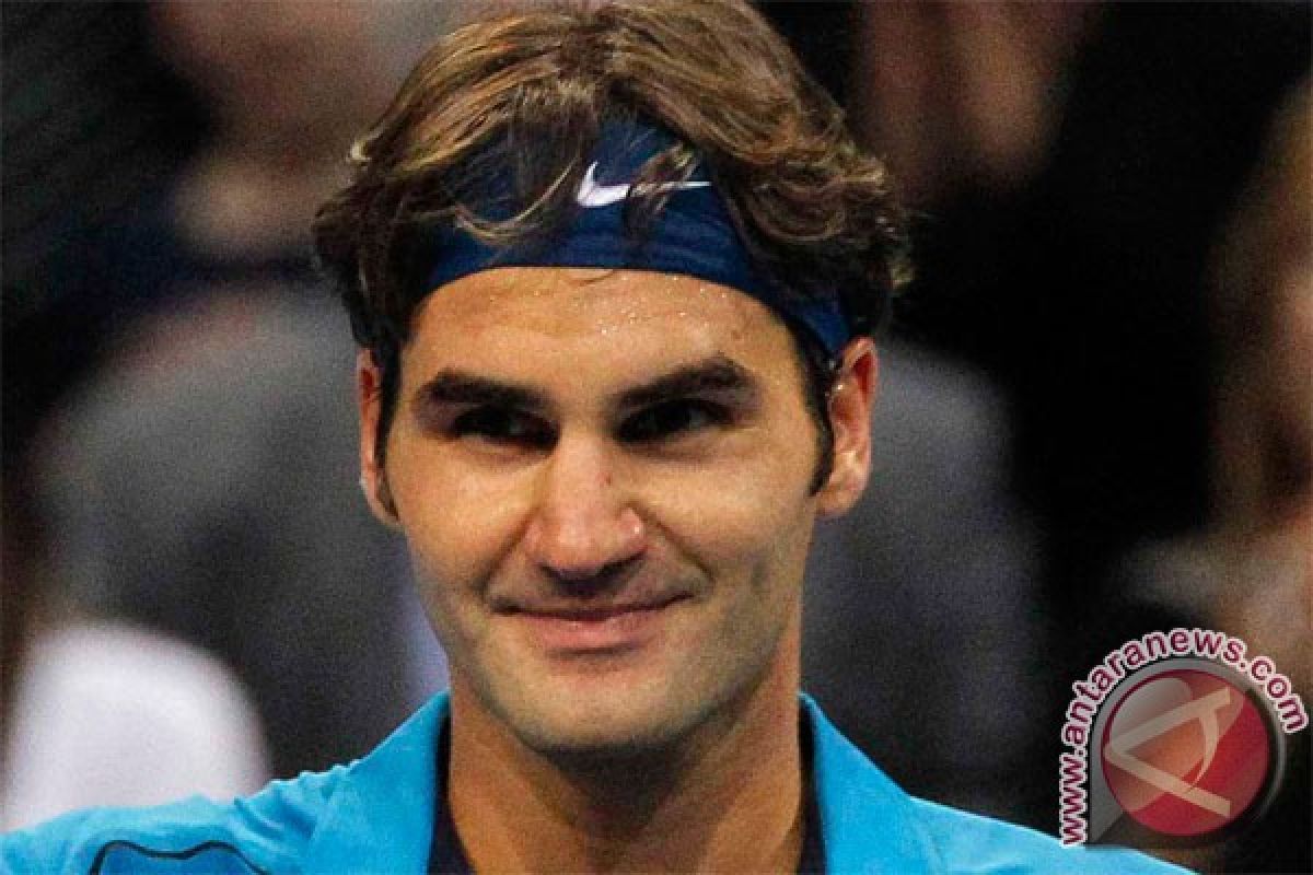 Federer maju ke final Paris Masters