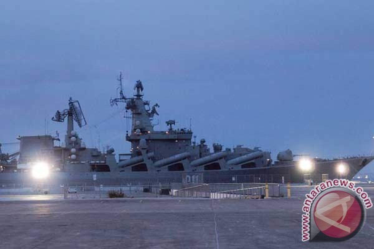 Kapal Rusia berlabuh di Mesir, pertama kali dalam 20 tahun