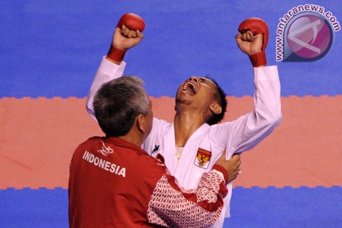 Indonesia tambah tiga medali emas