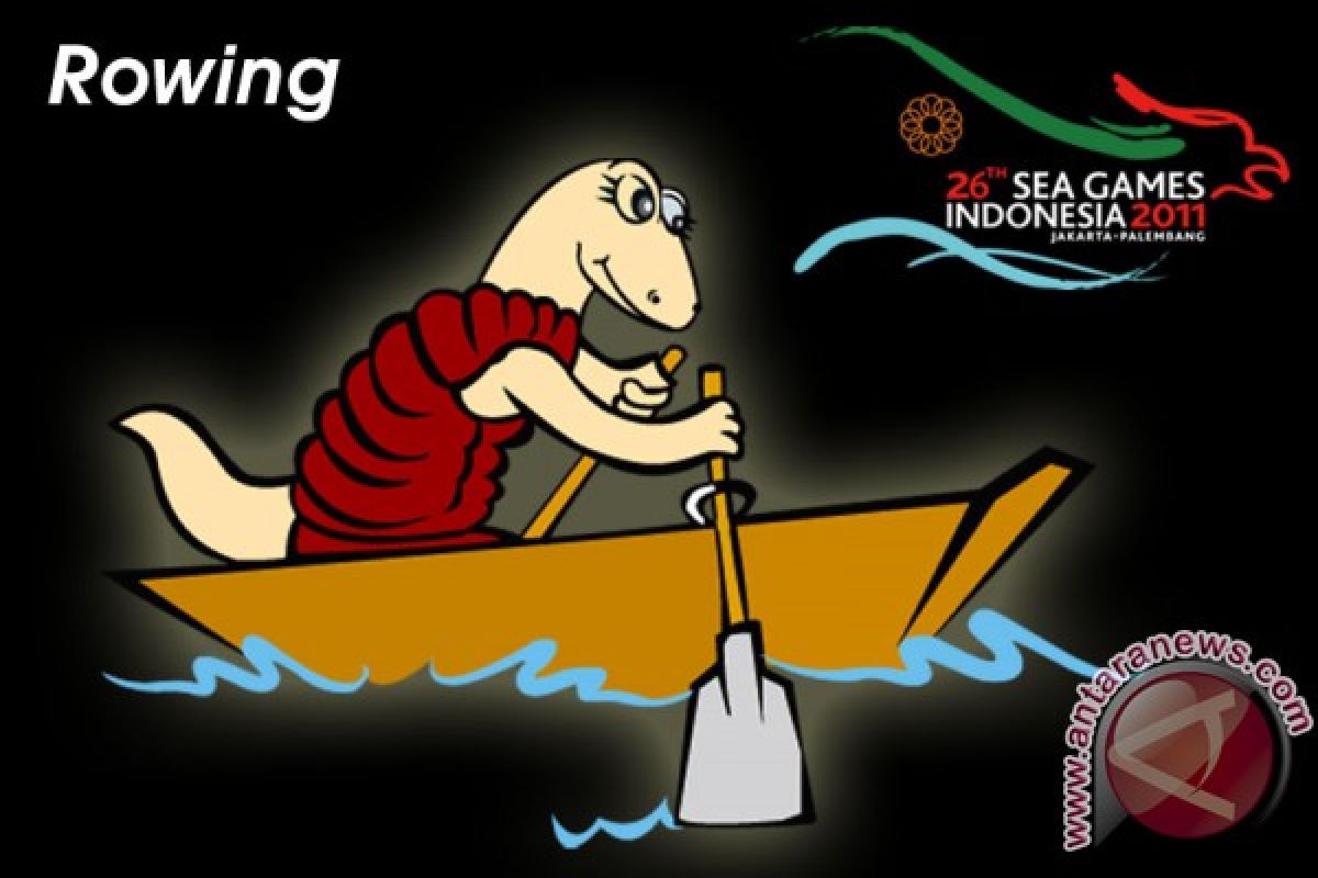 Vietnam dominasi raihan emas nomor "rowing" 