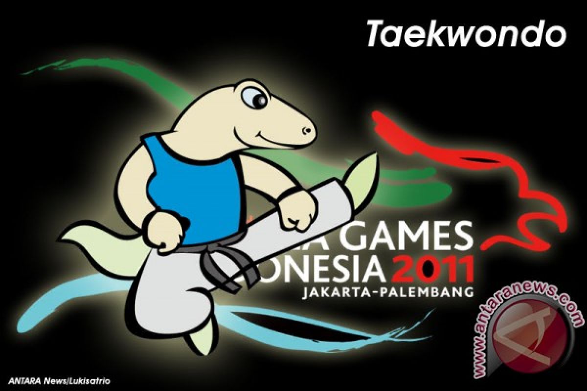 Sembilan negara perebutkan lima emas taekwondo