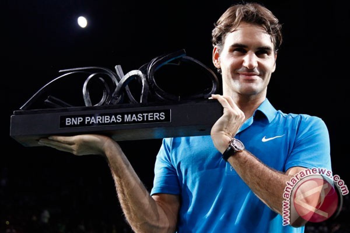 Federer juarai Paris Masters 