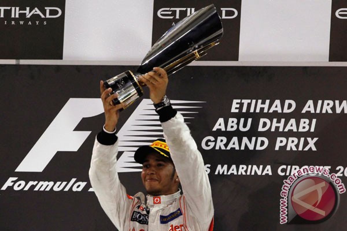 Hamilton menangi grand prix Abu Dhabi 