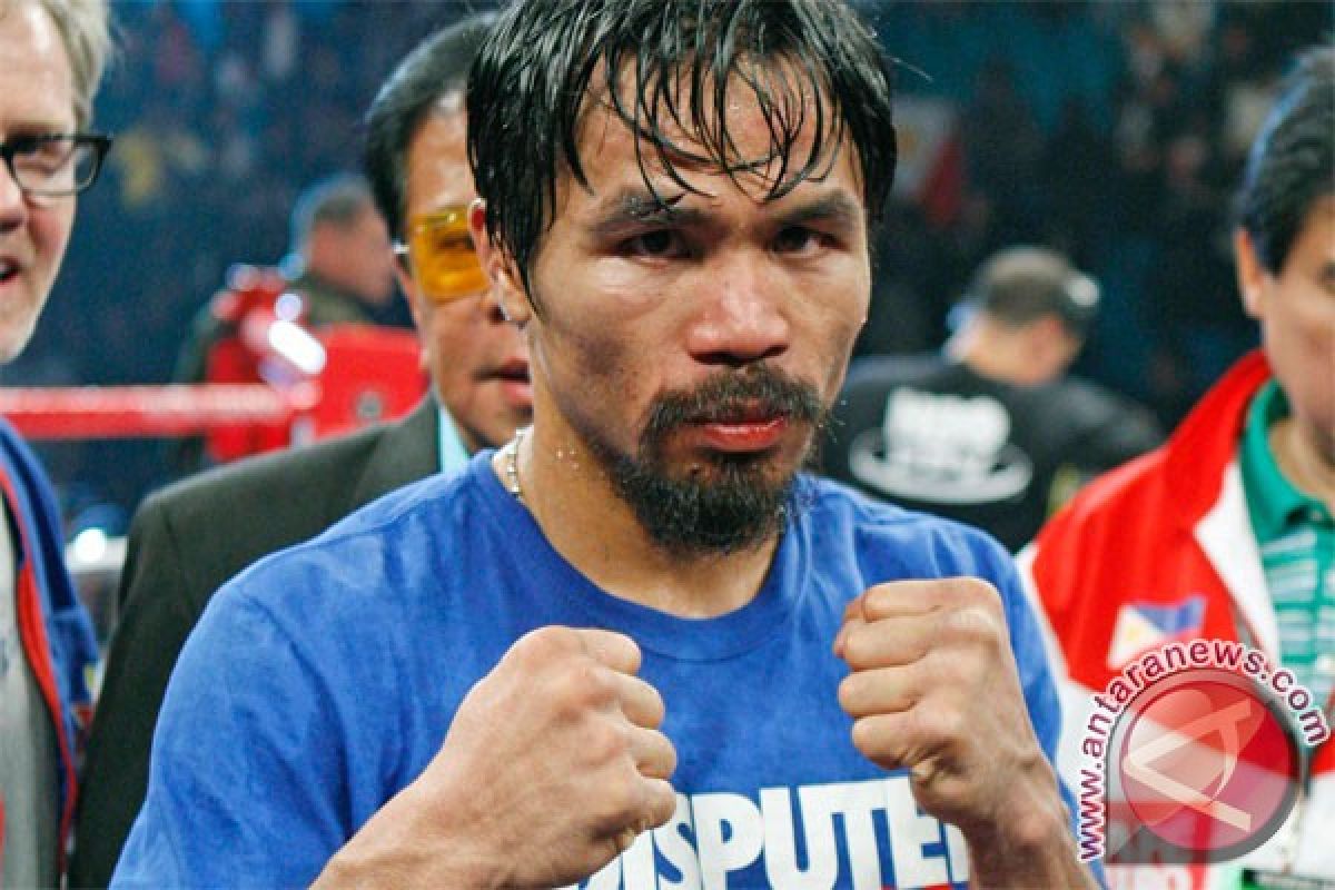 Pacquiao naik ring lawan Bradley pada April 2016