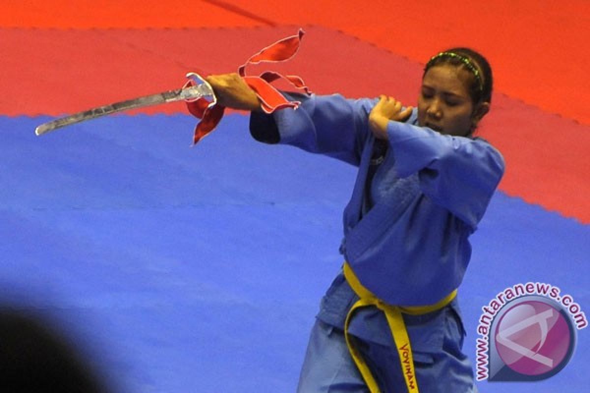 Vovinam perebutkan tiga medali emas senin