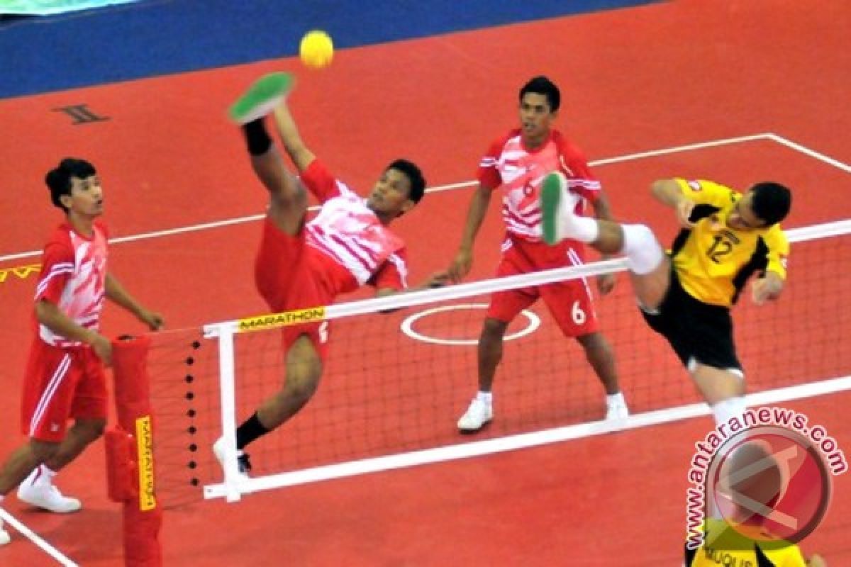 Presiden sepak takraw Asia: Indonesia samai Thailand