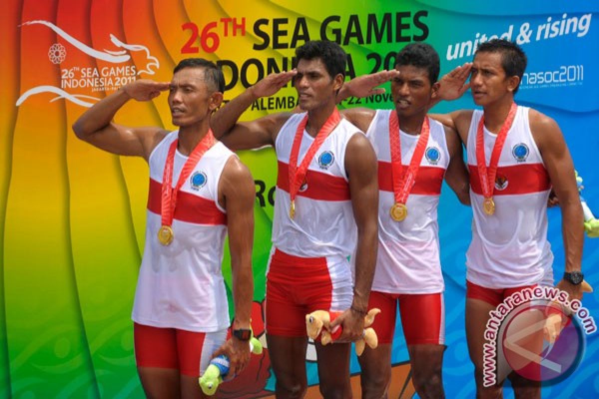 Rowing kembali sumbang satu emas untuk Indonesia 