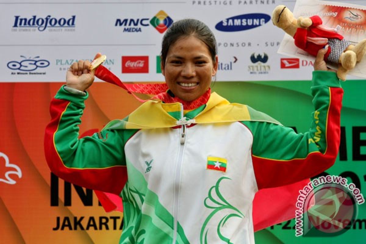 Perolehan medali sementara SEA Games 2011