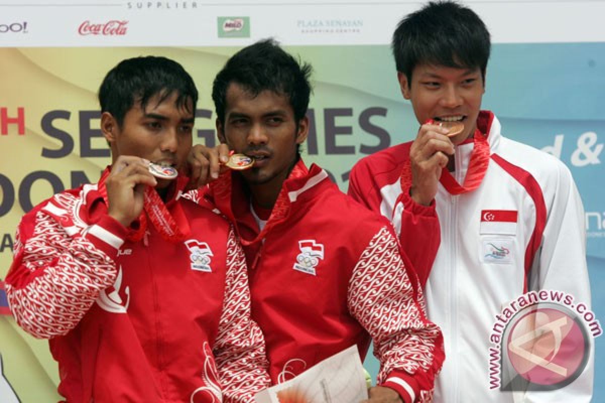 Perolehan medali sementara SEA Games 2011