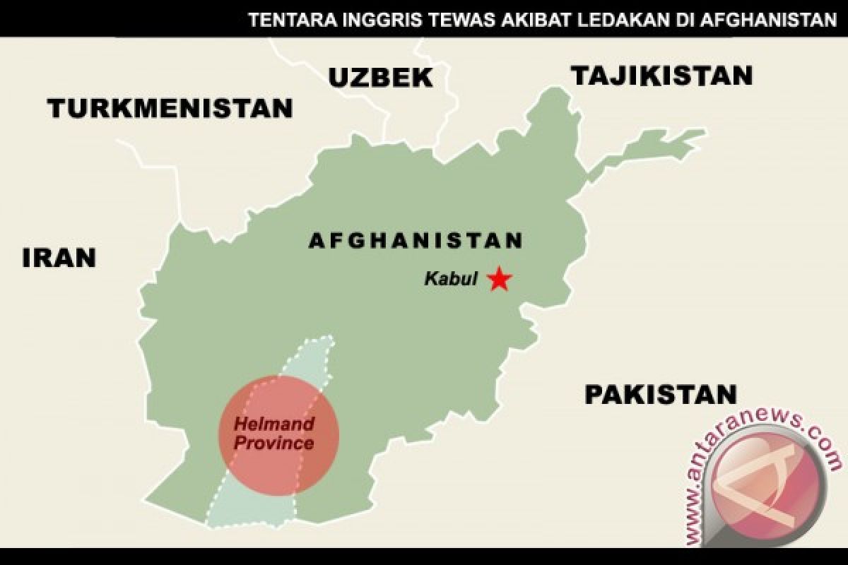 Tentara Inggris tewas akibat ledakan di Afghanistan 