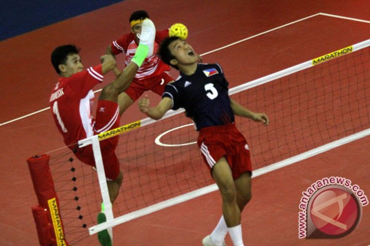 Tim takraw putra raih emas setelah 40 tahun